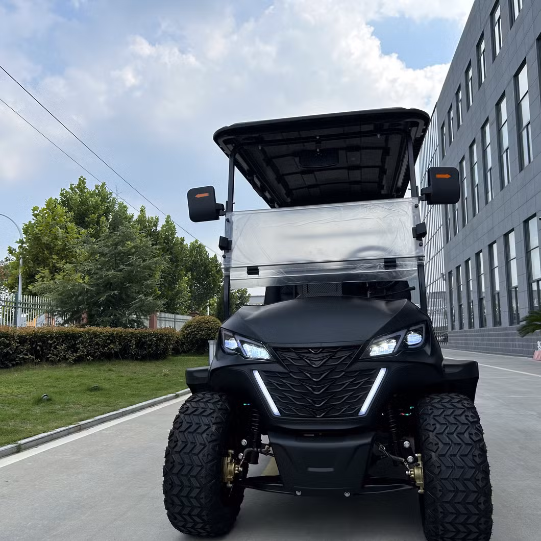Huaxin Golf Cart 48V 72V Electric Lifted Golf Cart 2 4 6 Seaters Road Legal Vehicle Buggy
