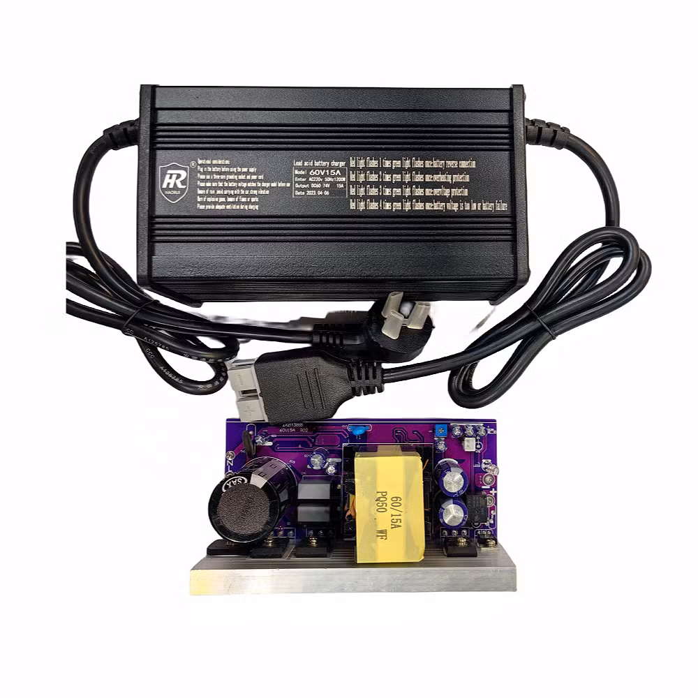 Customized Portable/60V8a71.4V/Lithium LiFePO4 /LFP Li-ion Battery Charger/ for Golf Cart/Electric Motorcycle Vehicle