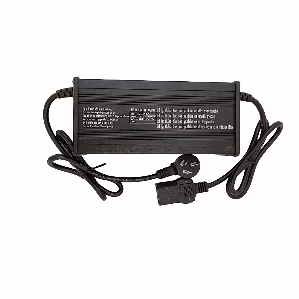 Customized Portable/60V8a71.4V/Lithium LiFePO4 /LFP Li-ion Battery Charger/ for Golf Cart/Electric Motorcycle Vehicle