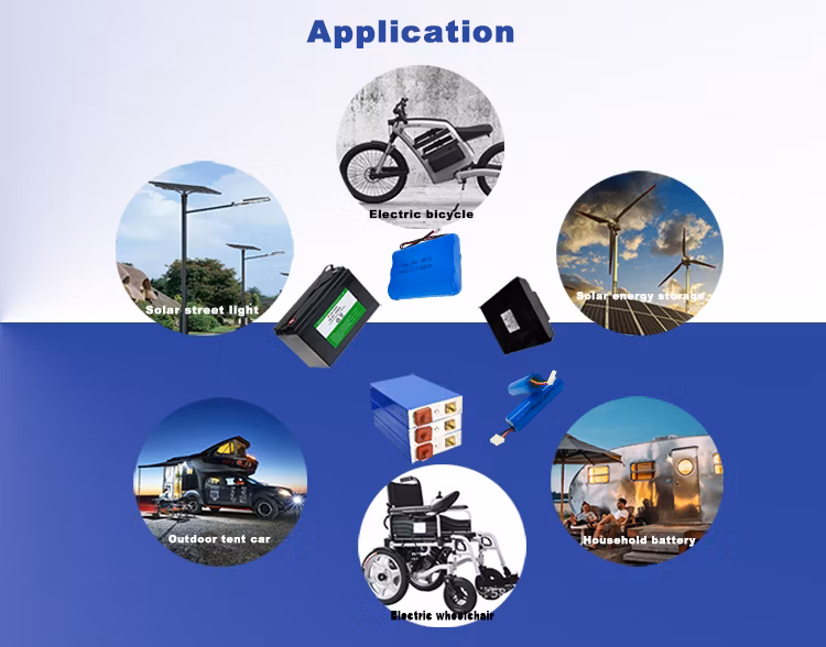 18 Years Factory Deep Cycle Rechargeable Batteries 12V 24V 36V 48V 20ah 24ah 50ah 100ah 200ah LiFePO4 Battery for Solar Panel/Camper/Yacht/Trailer/Golf Cart