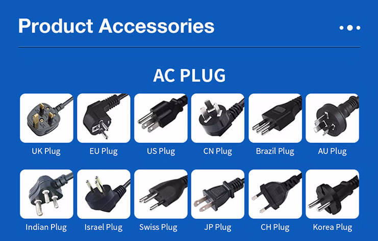 Customized Portable/60V8a71.4V/Lithium LiFePO4 /LFP Li-ion Battery Charger/ for Golf Cart/Electric Motorcycle Vehicle