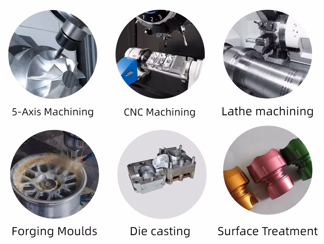 4/5 Axis Custom Made Precision CNC Milling Aluminum Components Custom Made Machinery Solutions