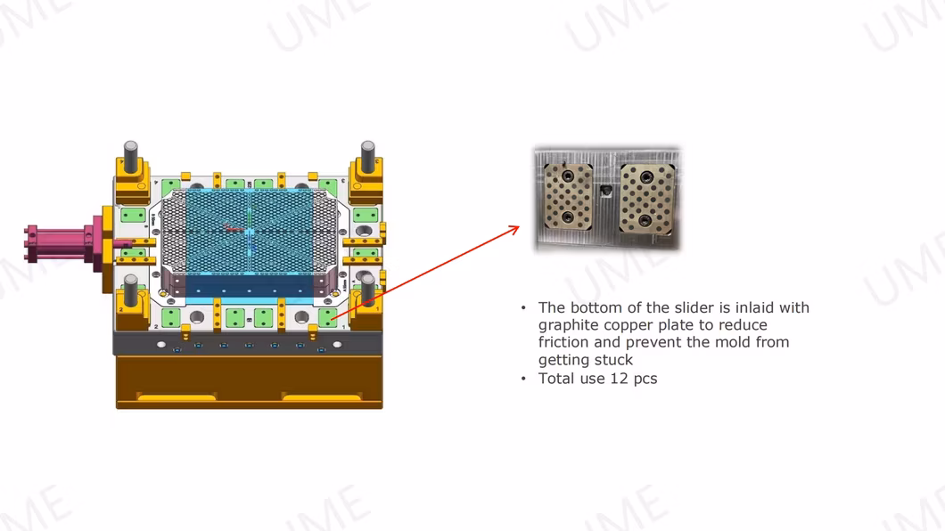 China Factory Customed Supply Stable Operation Plastic Basket Injection Mold