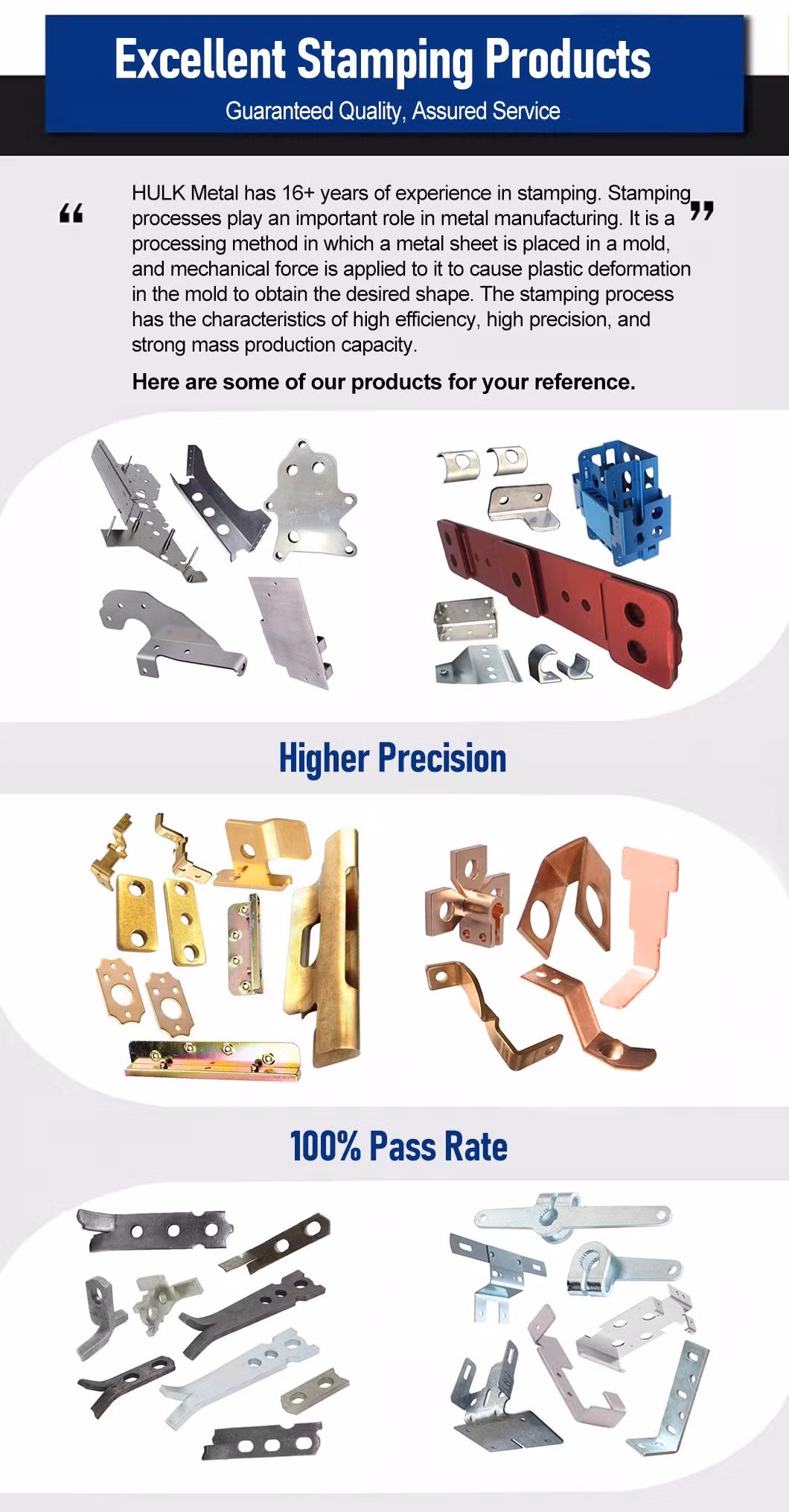 Custom Aluminum Metal Machined Parts High Quality Precision Aluminum Stamping Parts