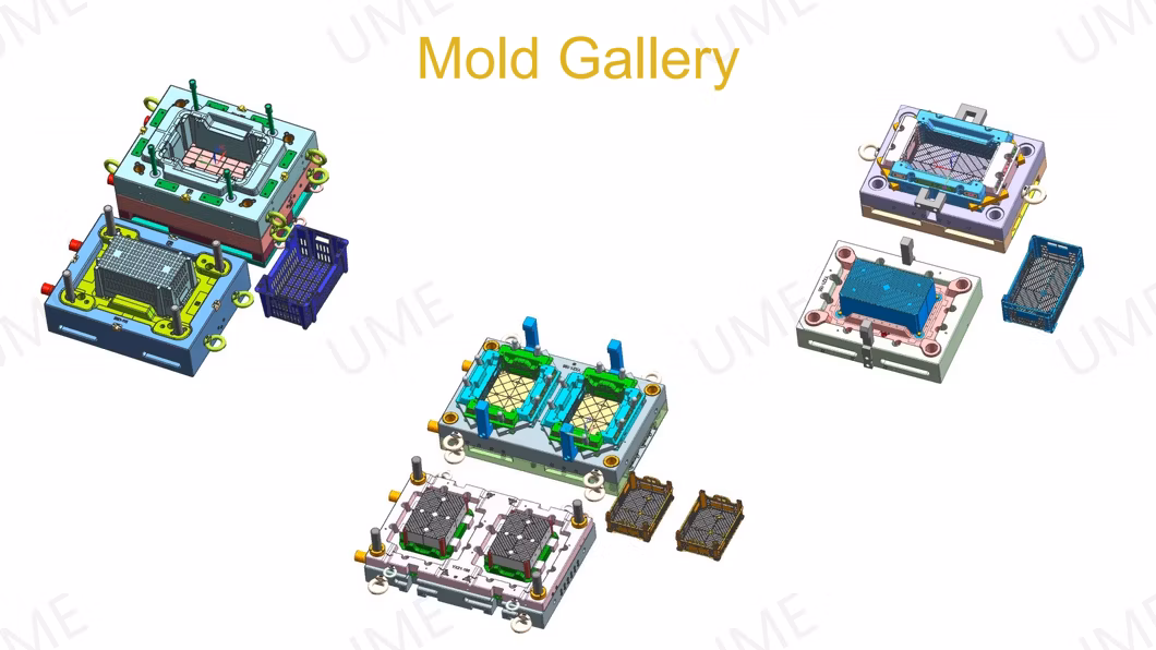 China Factory Customed Supply Stable Operation Plastic Basket Injection Mold