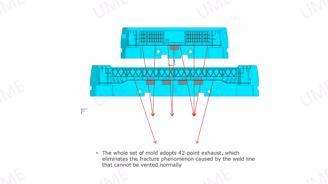China Factory Customed Supply Stable Operation Plastic Basket Injection Mold