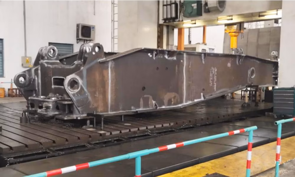 OEM Mechanical Equipment Base Custom Service Precision Large Heavy Metal Fabrication Assembly Steel CNC Machining Parts