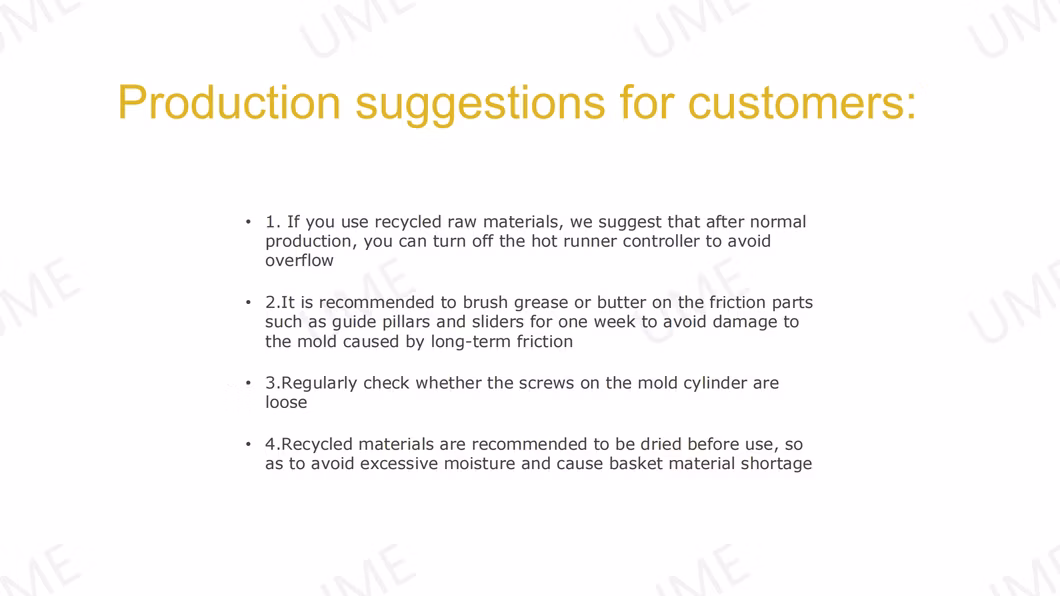 China Factory Customed Supply Stable Operation Plastic Basket Injection Mold