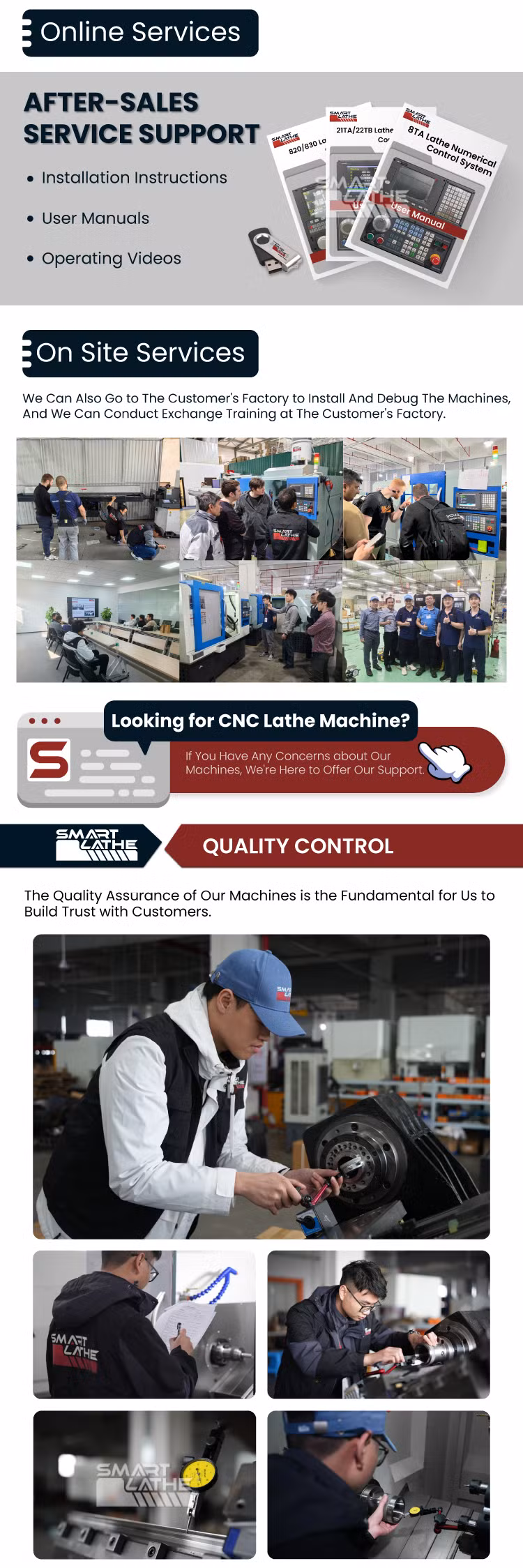 Low-Cost Multi-Positions Turret Syntec Control CNC Lathe Slant Bed CNC Lathe Machine with a High-Speed Spindle with 4, 000 Rpm for Metalworking (SL-36)