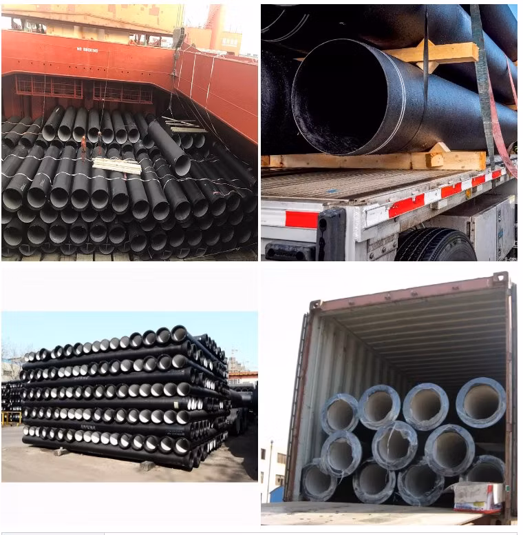 ISO2531 En545 En598 Class K7 K8 K9 C25 C30 C40 Water Pressure Ductile Iron Pipe Casting Pipe Pipe Ductile Iron Fitting Iron Pipe for Wholesale