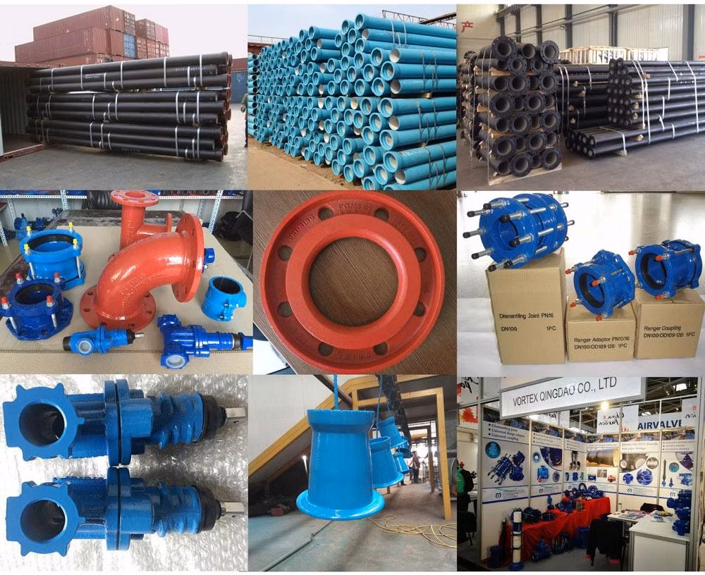 ISO2531 En545 En598 Class K7 K8 K9 C25 C30 C40 Water Pressure Ductile Iron Pipe Casting Pipe Pipe Ductile Iron Fitting Iron Pipe for Wholesale