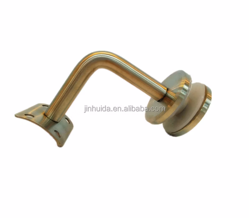 Satinless Steel Wall Mounting Holder Railing Bracket Pipe Handrial Fitting