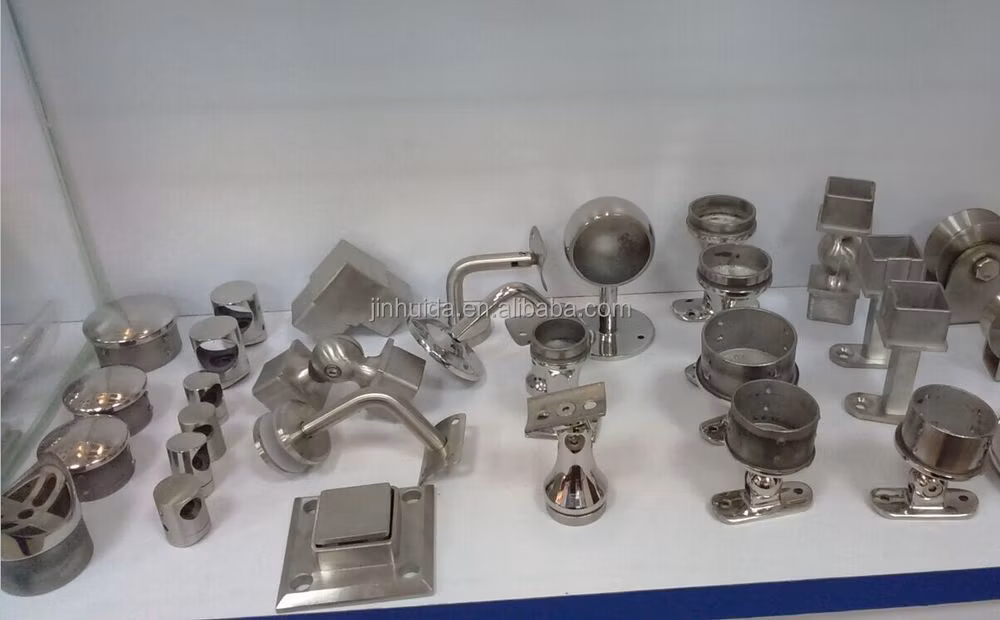 Satinless Steel Wall Mounting Holder Railing Bracket Pipe Handrial Fitting
