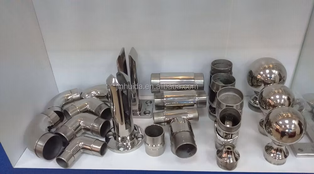Satinless Steel Wall Mounting Holder Railing Bracket Pipe Handrial Fitting