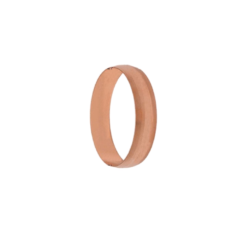 Brass Pipe Fittings Copper Pipe Fitting Copper Tube Clip Ring Purple Copper Ring Copper Ring Sheet Copper Clamp Pressure Ring Fittings