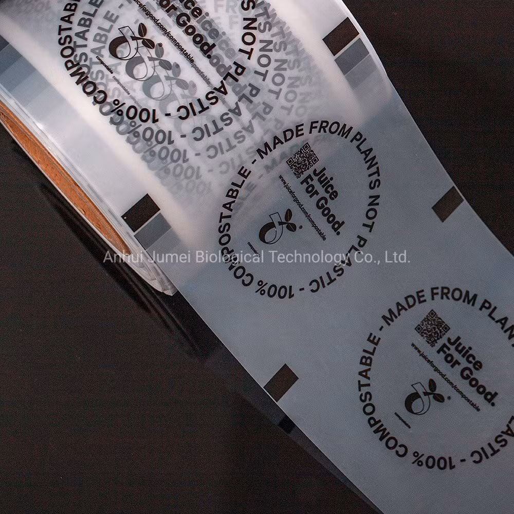Biodegradable and Compostable Plastic Food Packaging PLA Lidding Film