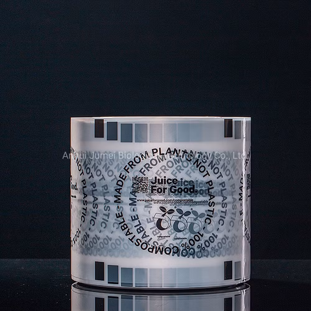 Biodegradable and Compostable Plastic Food Packaging PLA Lidding Film