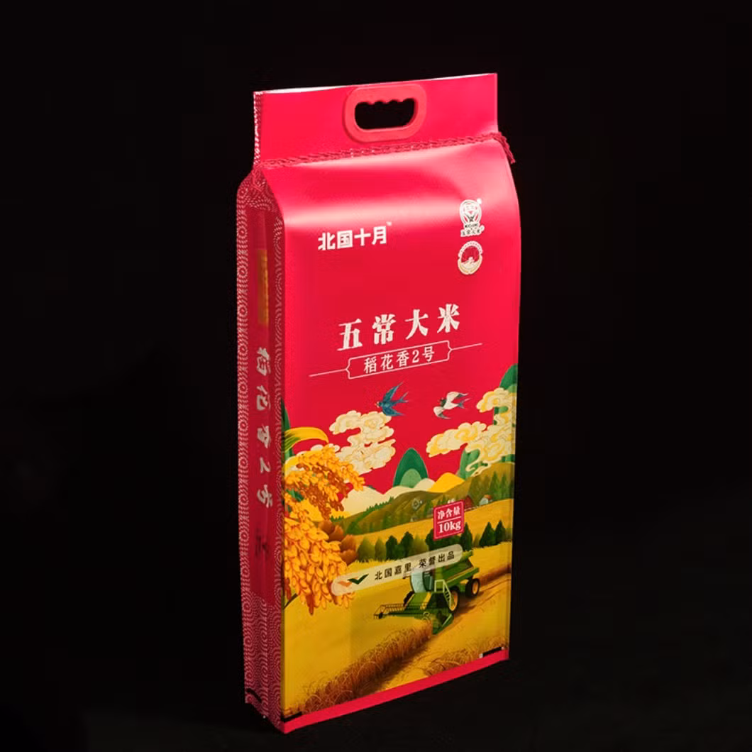 Composite 25kg Kraft Paper Plastic Woven Bag Food Grade for Milk, Flour