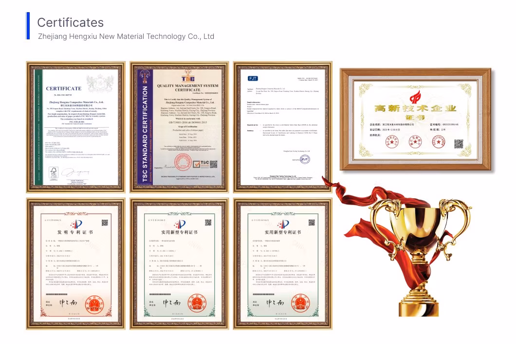 Food Pharmaceutical Packaging Wrapping Aluminum Foil Aluminized Film Laminated Paper