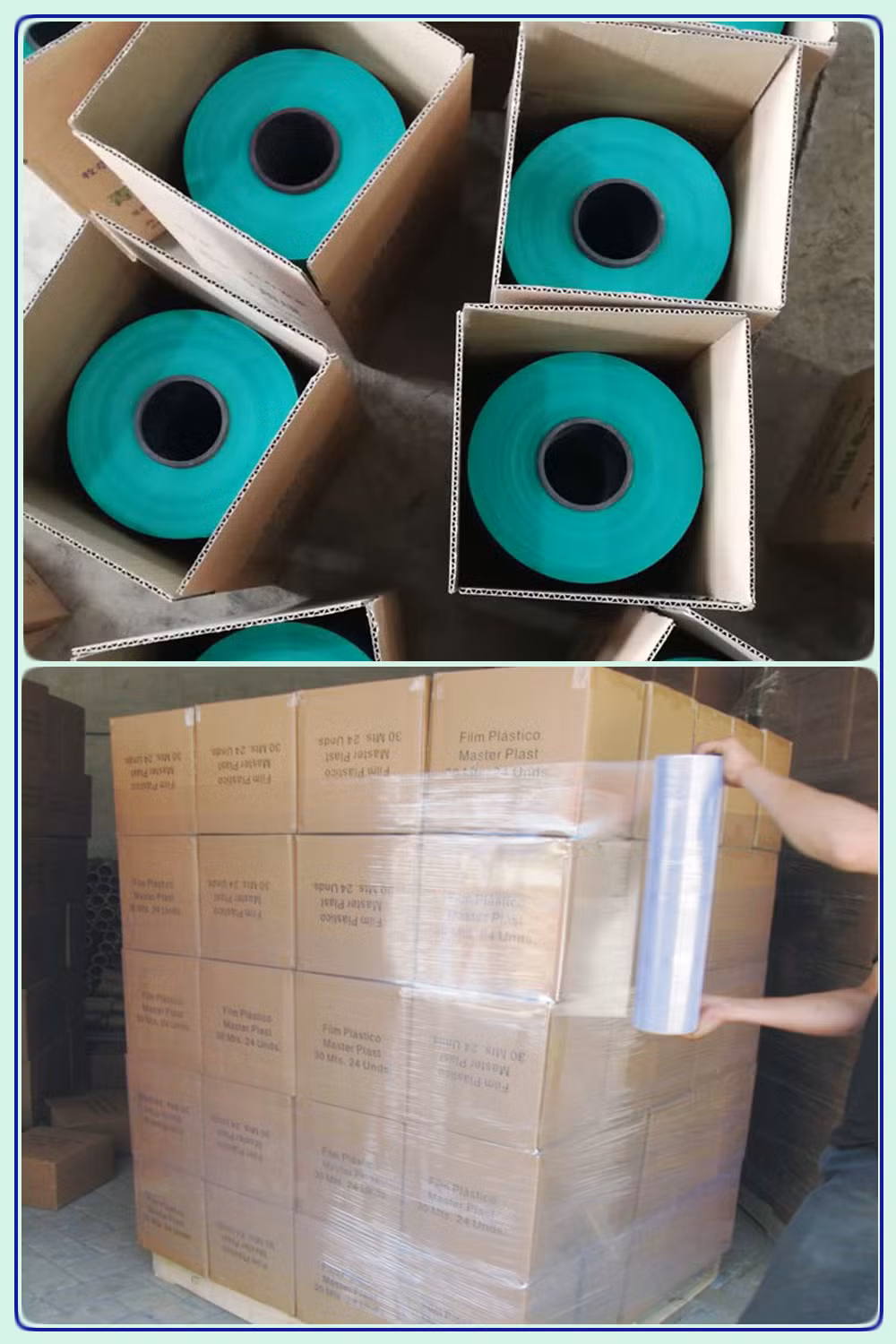 Cheap Price Good Quality Polyethylene Black White Hay Silage Grass Poly Plastic Film for Agriculture Use