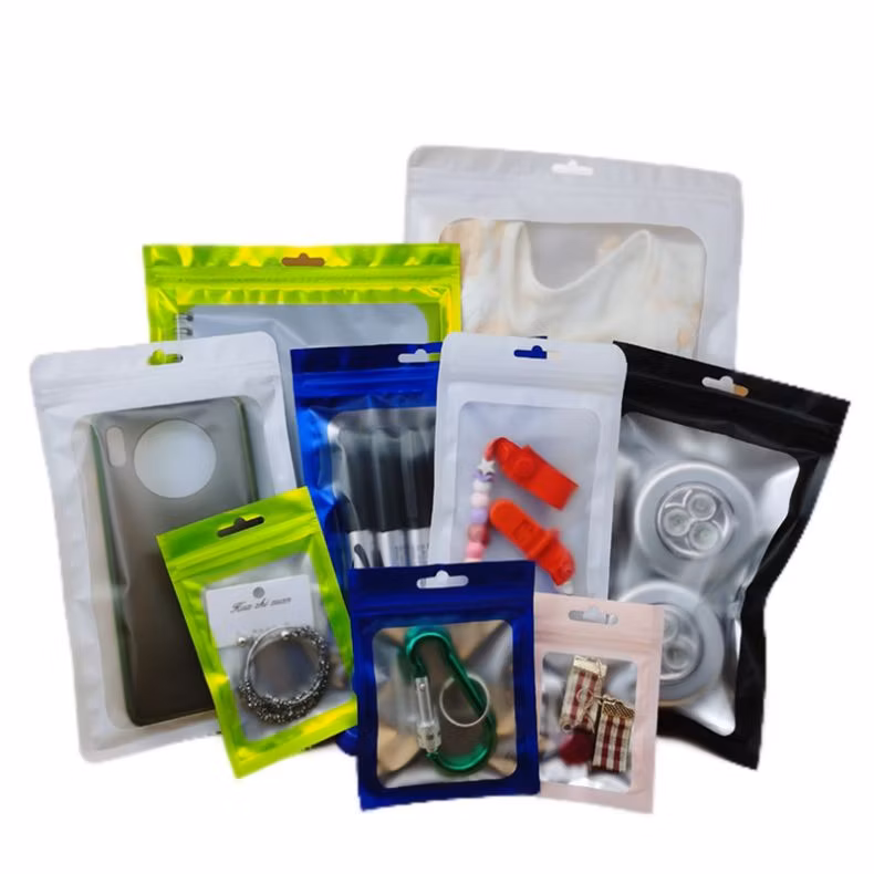 Coffee Tea Laser Doypack Bag Color UV Print Aluminum Film Doy-Pack Bags Stand up Pouch Self-Sealing with Ziplock Zip Lock Aluminized Pearlized with Windows