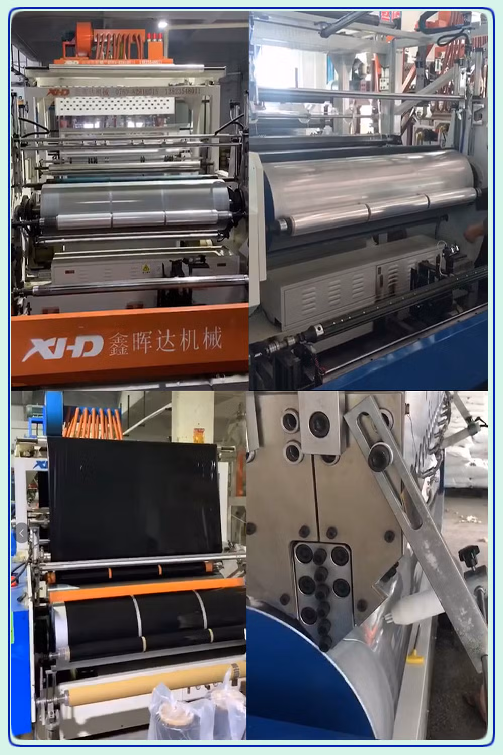 Cheap Price Good Quality Polyethylene Black White Hay Silage Grass Poly Plastic Film for Agriculture Use