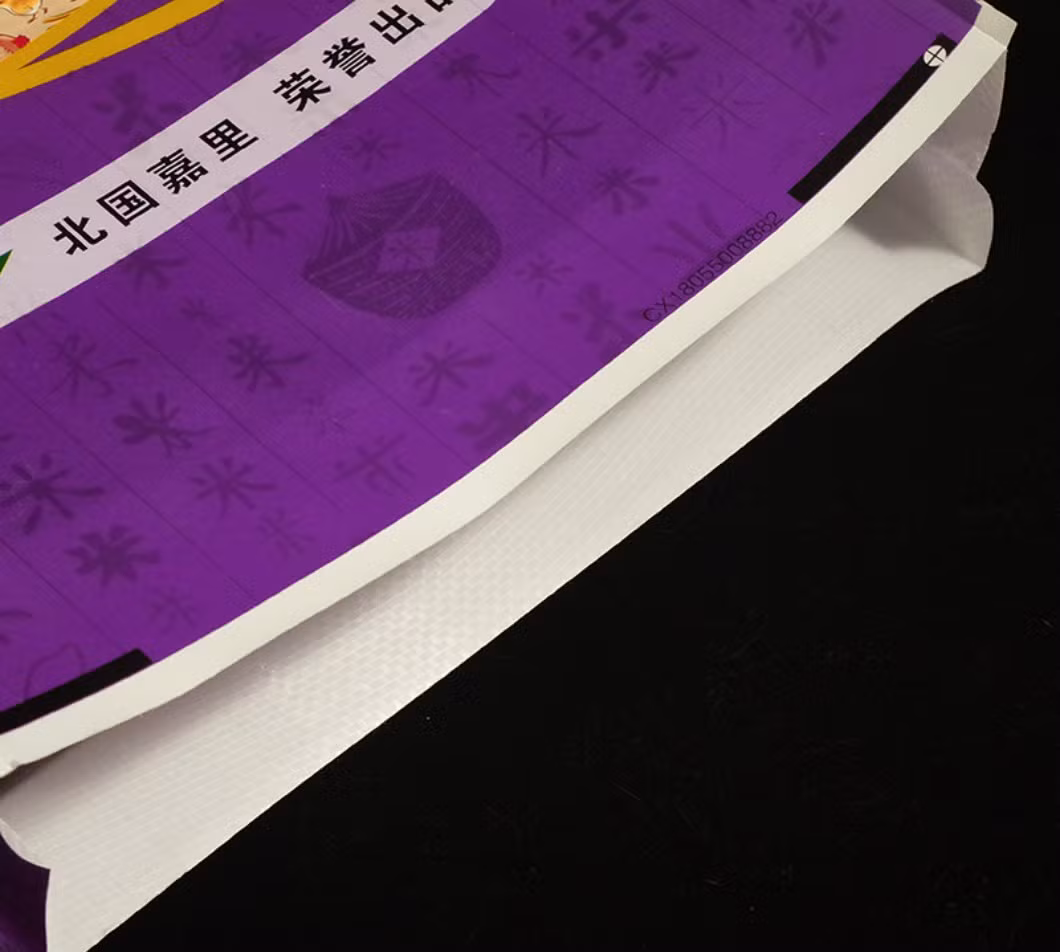 Composite 25kg Kraft Paper Plastic Woven Bag Food Grade for Milk, Flour