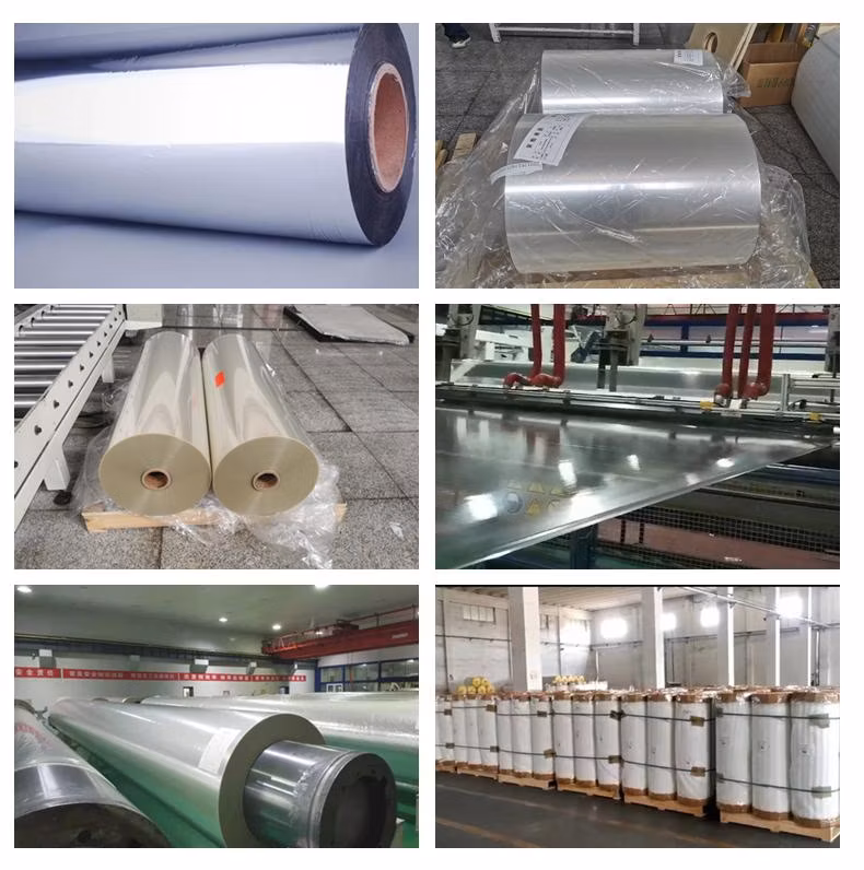 8mic Pet Laminated Film BOPET Material Metalized Pet