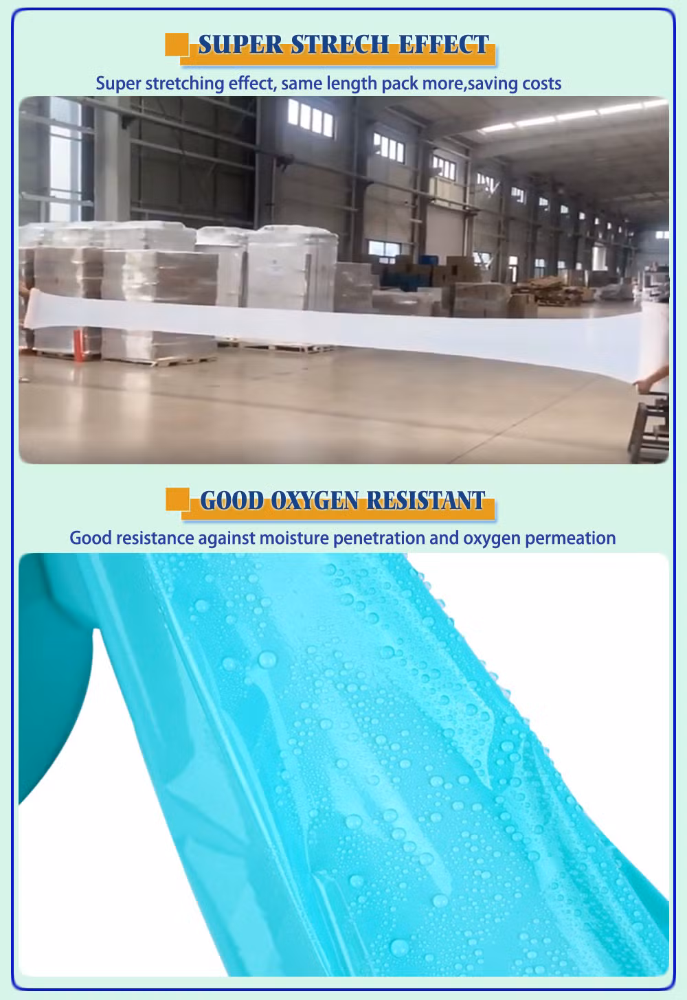 Cheap Price Good Quality Polyethylene Black White Hay Silage Grass Poly Plastic Film for Agriculture Use