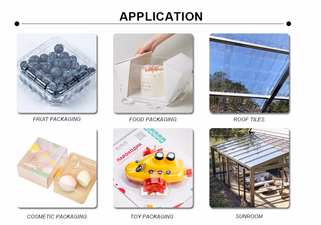 Color Rigid Pet Film for Vacuum Forming (blister packaging material) / Printing/ Folding Box/ Lamination