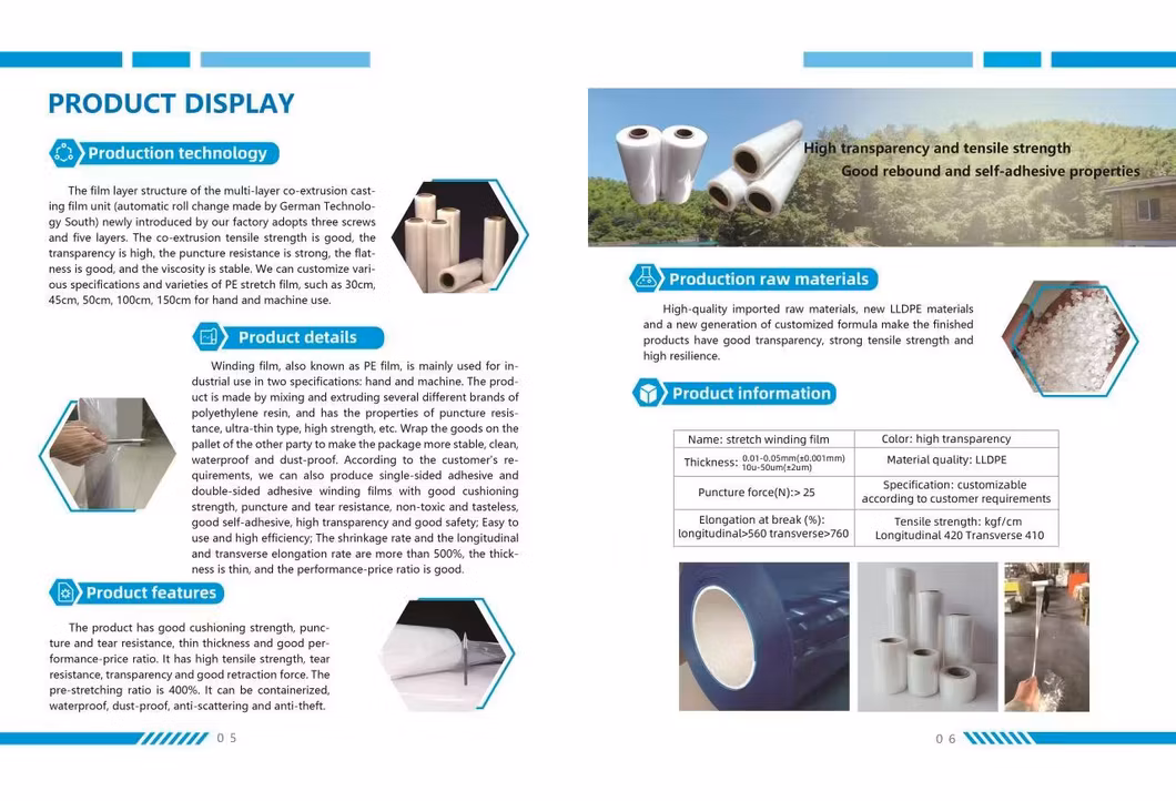 Vibrant Green PE Wire Film Small Roll Slitting Film for Eye-Catching Packaging Vibrant Green PE Wire Film Small Roll Slitting Film for Eye-Catching Packaging