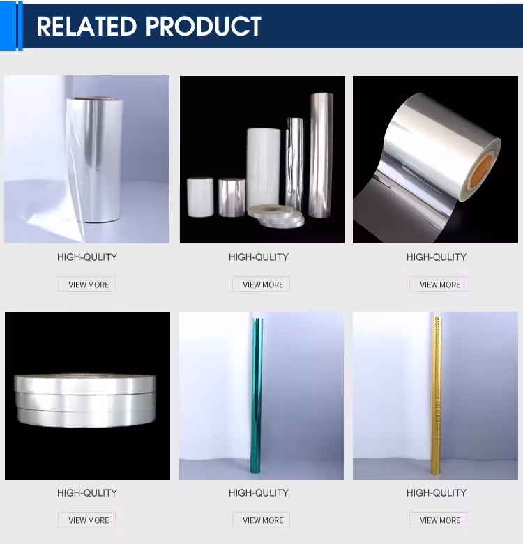 Wholesale Automatic in-Stock Plastic Film Packaging Machine for Soft Aluminized Pet Composite Roll Film for Food Tea Packaging