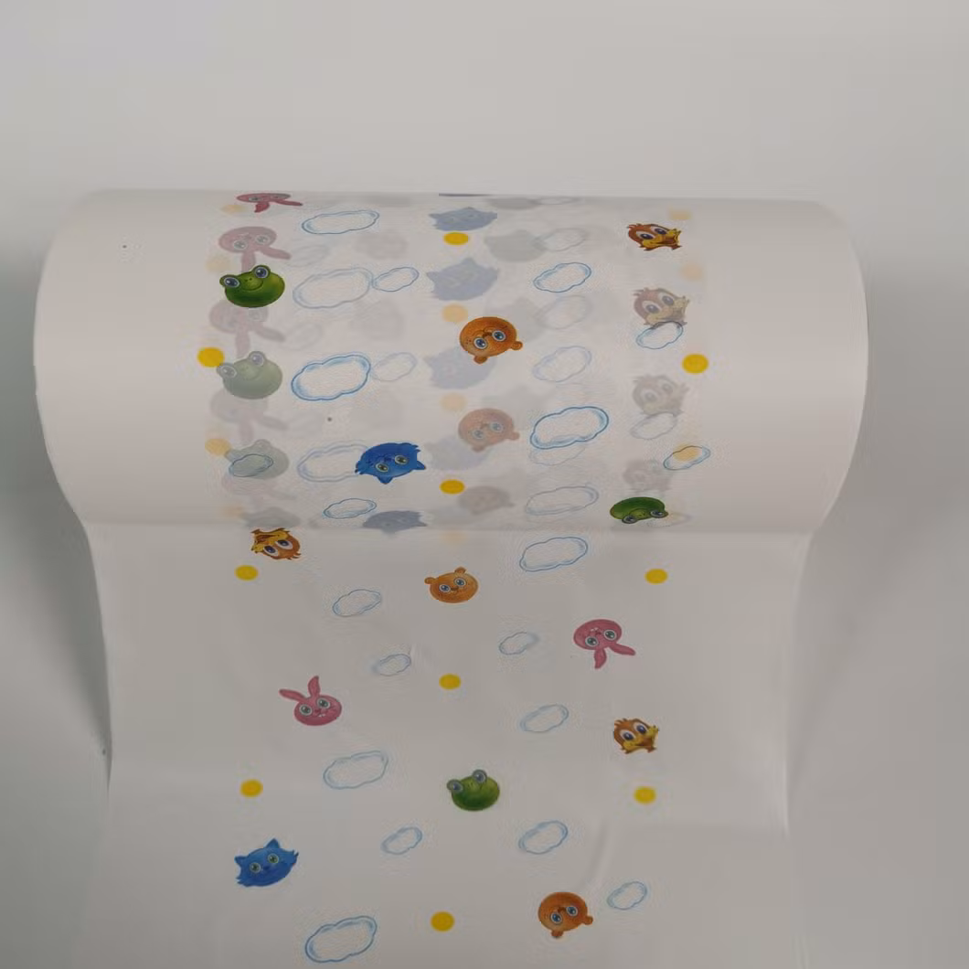 PE Printed Backsheet Film for Baby Diaper Sanitary Napkin
