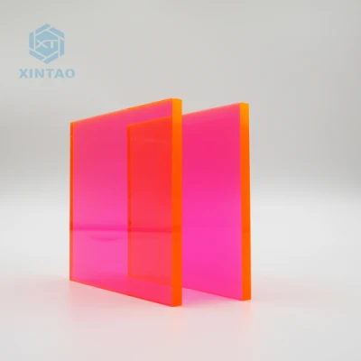 Lámina PS Plexiglás transparente placa de plástico LED Panel de luces