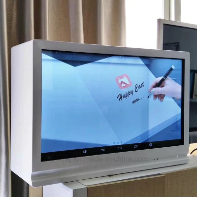 Dedi 43pulgadas de pantalla LCD transparente para el reproductor de publicidad