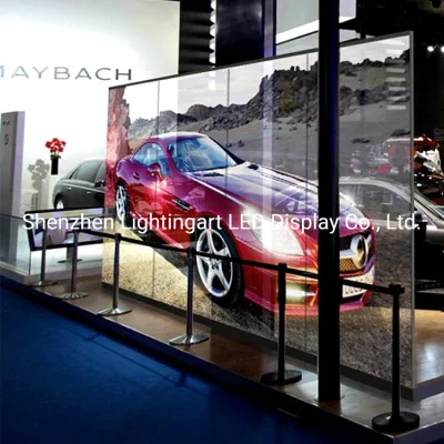 H3.91/V7.81 Panel LED de vidrio transparente de interiores