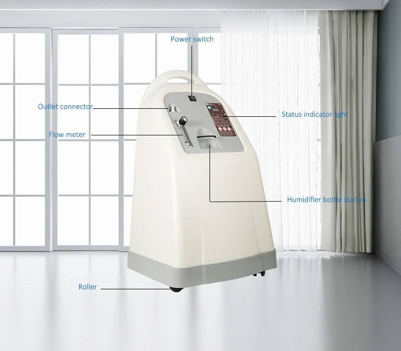 Jumao Classic Design High Purity 5L Oxygen Concentrator for Medical