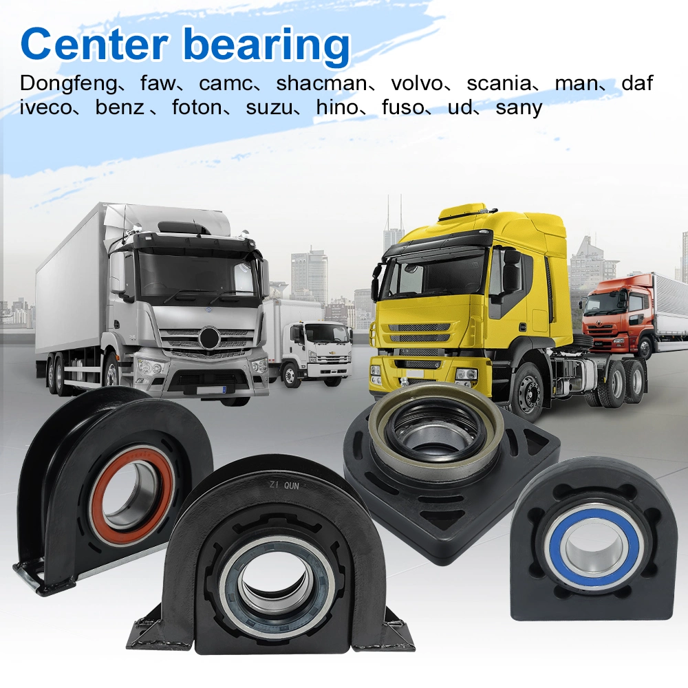 China Supplier Car Rubber Driveshaft Center Central Support Bearing for Truck Auto Spare Parts