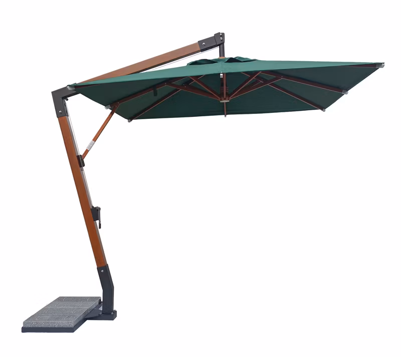 Outdoor Part Commercial Square Mega Sun Umbrellas Garden Beach Fringed Parasol Supplier