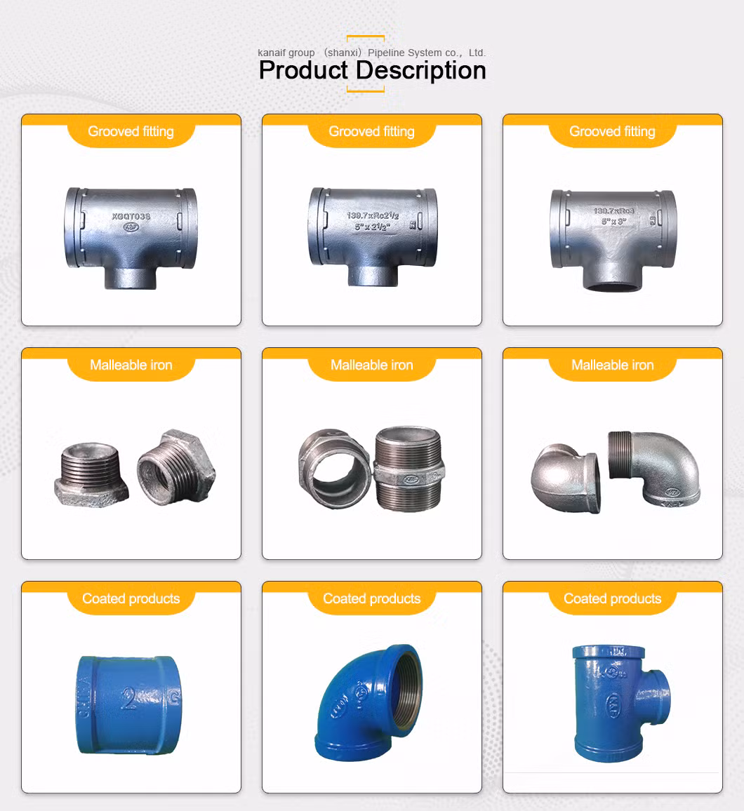 Kanaifu 1" 2" 4" Factory Plastic-Lined Pipe Fitting Socket for Waste Supply