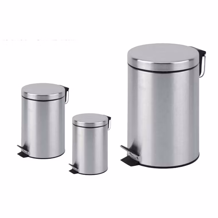 Hot Selling Trash Can High-Quality Bin Metal Indoor/Outdoor Waste Receptacle for Office