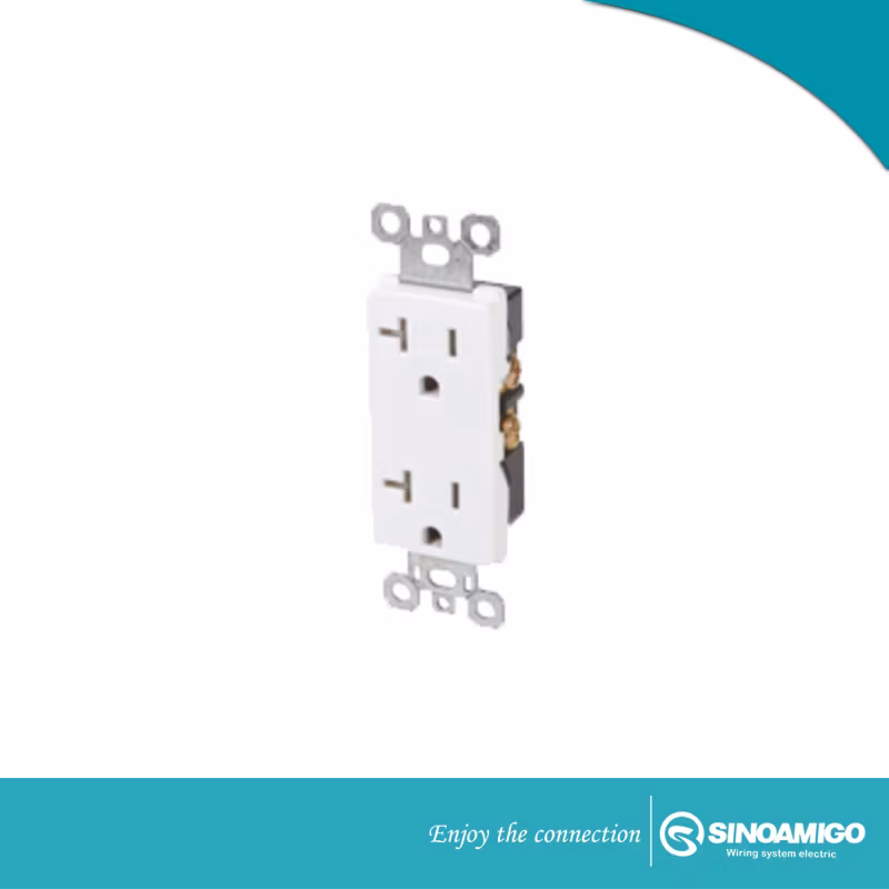 20A Tr Decorative Duplex Receptacle