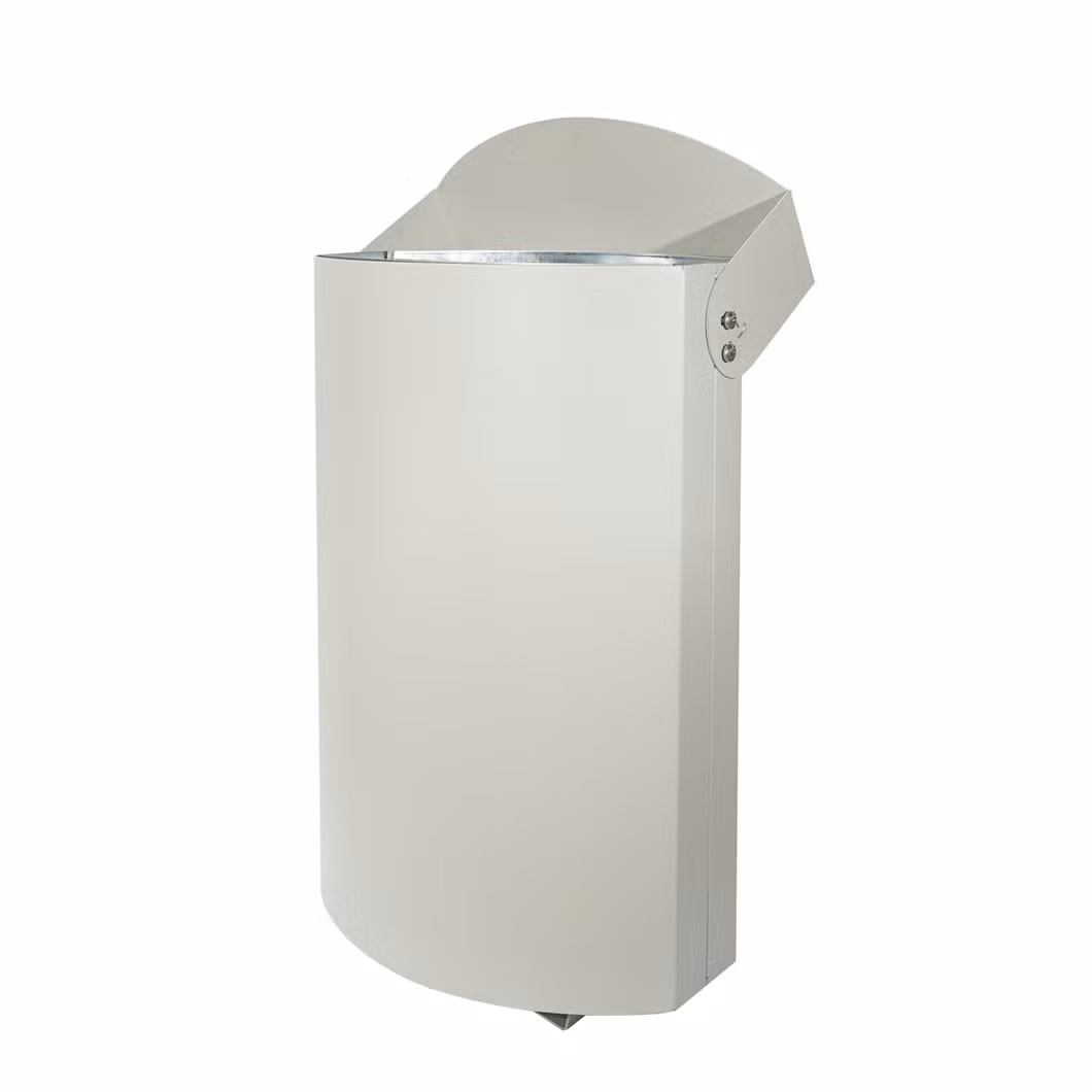 Large Classified Metal Compartments Trash Recycling Bins for Home Office