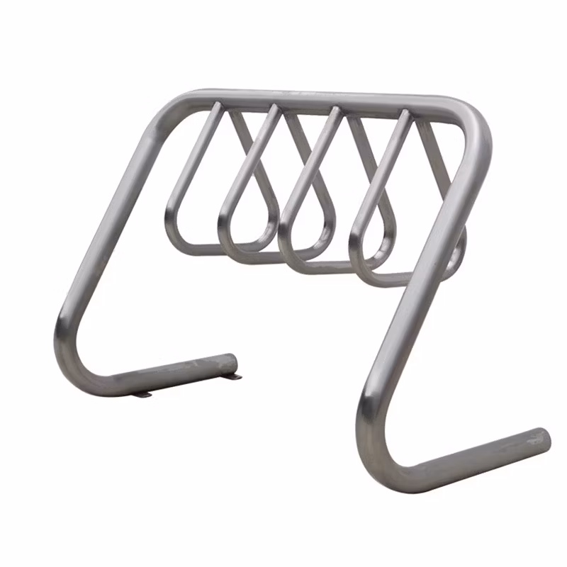 Custom Outdoor Metal Bicycle Parking Rack Heavy Duty Universal Bike Display Stand