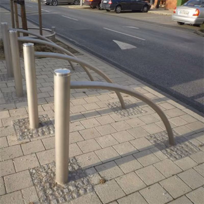 Outdoor Metal Bike Secure Storage Rack Road Bicycle Parking Stand for Sale