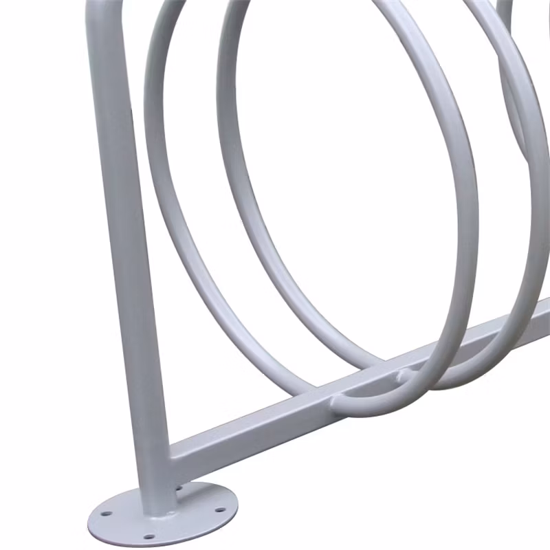 Outdoor Indoor Metal Stationary Bike Park Rack Industrial Bicycle Storage Stand