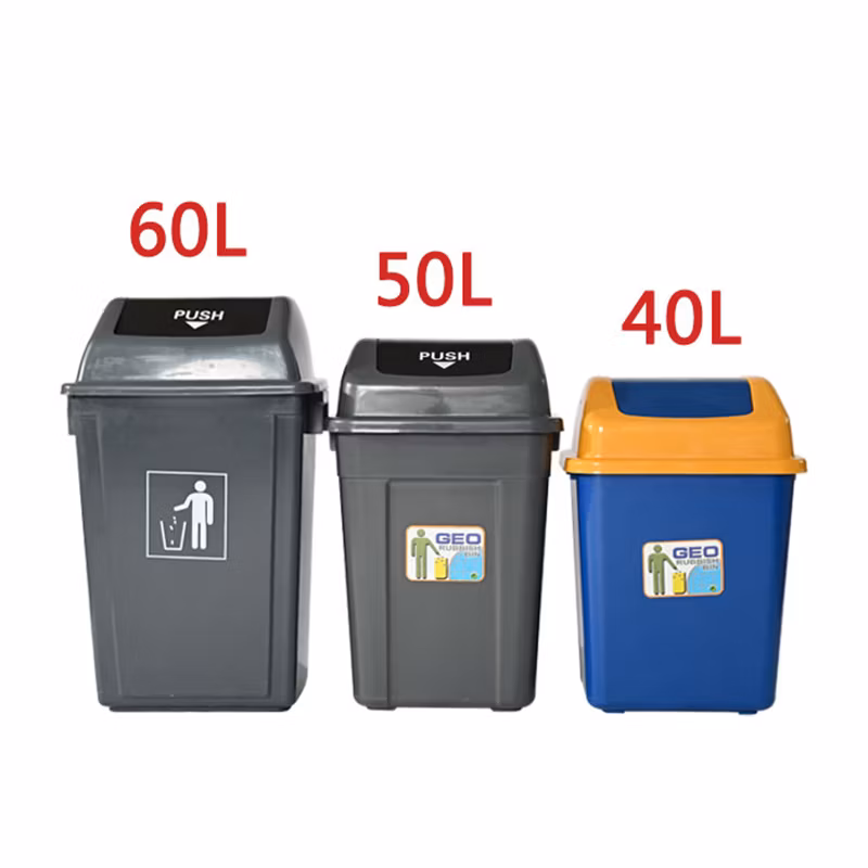 Plastic Dustbin / Trash Bin. /Trash Can/ Garbage Bin/ Garbage Container/