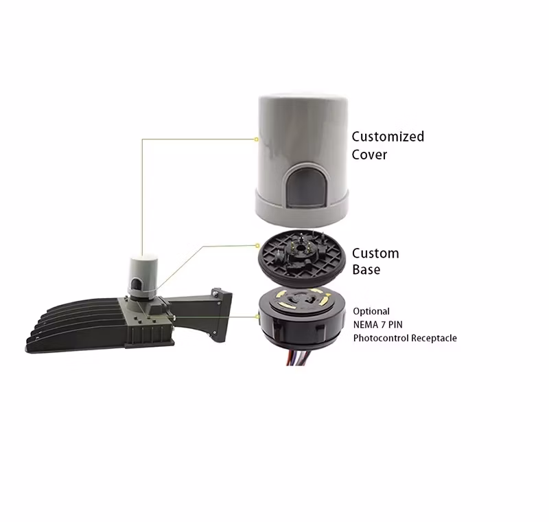 Competitive Price 7 Wires Dimmable Photocontrol Receptacle Lighting ANSI C136.41 Standard