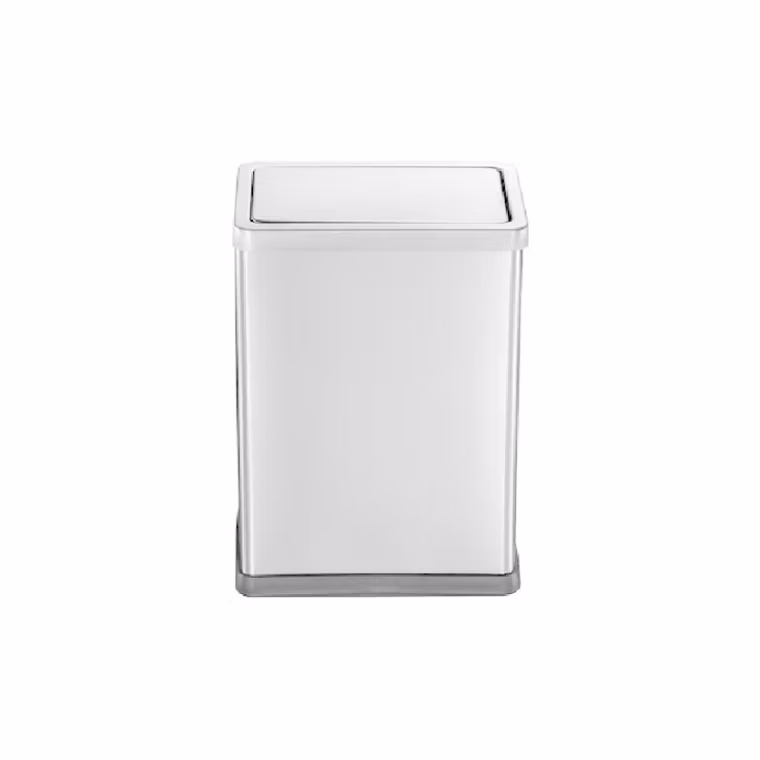 Multifunctional Bin Contemporary Metal Indoor/Outdoor Waste Receptacle Trash Can for Hotel