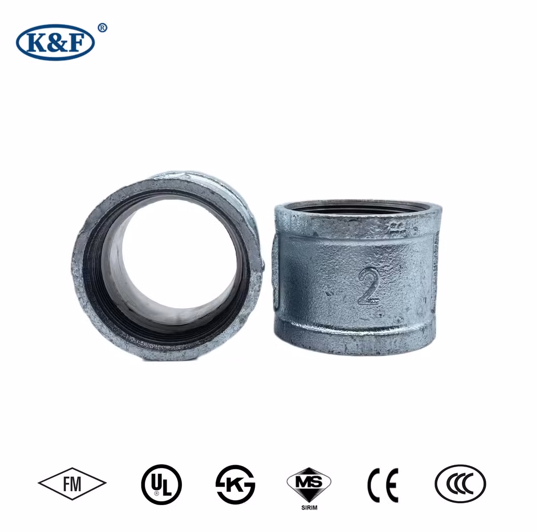 Kanaifu 1" 2" 4" Factory Plastic-Lined Pipe Fitting Socket for Waste Supply